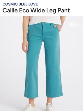 Cosmic Blue Love - Callie Eco Wide Leg Pant. Sz 8/29